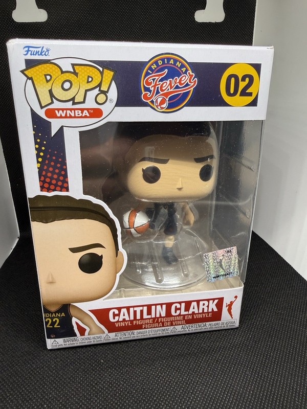 Funko Pop! WNBA Caitlin Clark #02 Indiana Fever Vinyl Figure Rookie Era