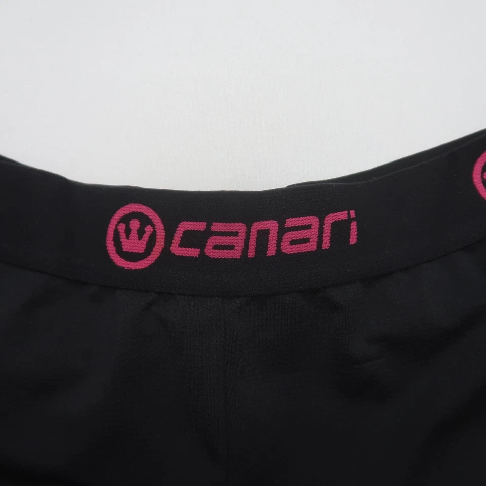 Женские велосипедные шорты Canari с подкладкой средние черные без застежек для велоспорта - Изображение 3 из 4