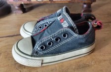 Toddler Converse All Star Slip-on Laceless Chuck Taylor Sneakers Black 5 Low Top