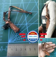 1/6 scale Leather Shoulder Holster for CUSTOM 12'' Male Figure Body Accessory