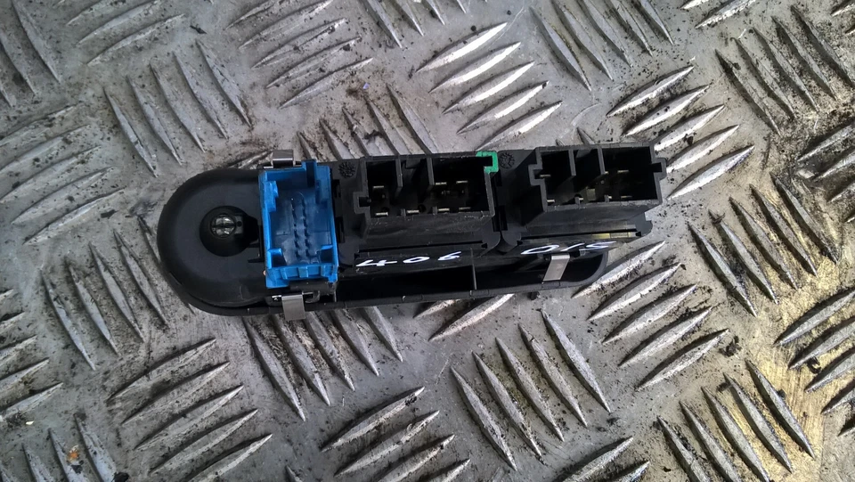 INTERRUPTOR DE VENTANA FRONTAL PEUGEOT 406 COUPÉ GENUINO O/S/F DERECHO ~ Foto 2 de 2