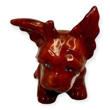 Vintage Whimsical Mid Century JAPAN SCOTTISH TERRIER PLANTER Hand Painted