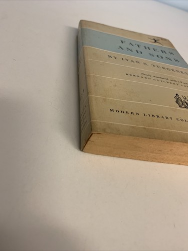 Fathers and Sons, Ivan Turgenev - Modern Library College Editions Paperback Book - Imagen 3 de 12