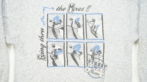 Rare VTG BILLY THE KID Going Thru The Moves Street Sport Skate Sweatshirt 90s L - Picture 2 of 12
