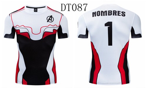Herren T-Shirts Marvel Avenger Superhero 3D bedruckt T-Shirt Sport Fitnessstudio kurzarm - Bild 27 von 32