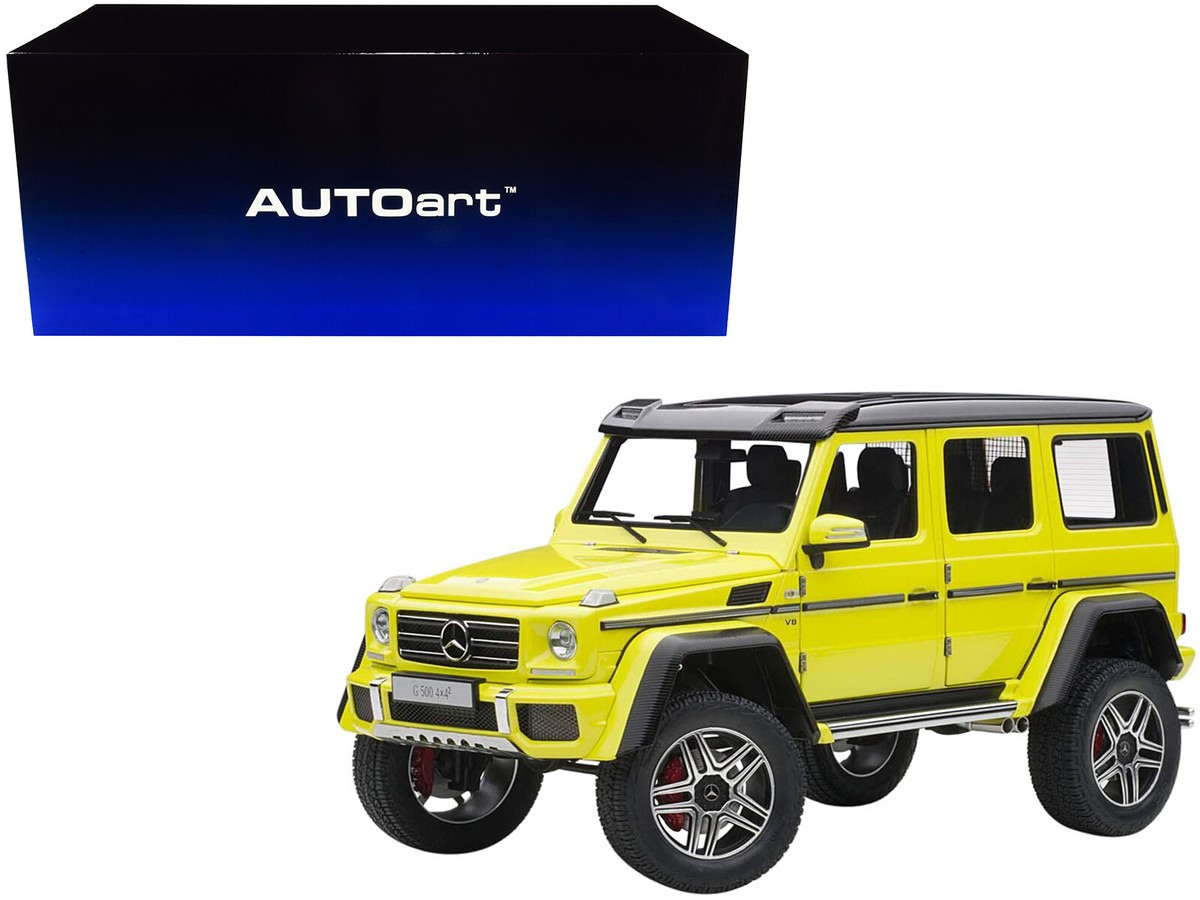 Mercedes Benz G500 4X4 2 Electric Beam/ Yellow 1/18 Model