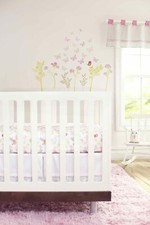 Nursery Infant Baby Wall Sticker Decals Removable Peel  Stick Butterfly Flowers