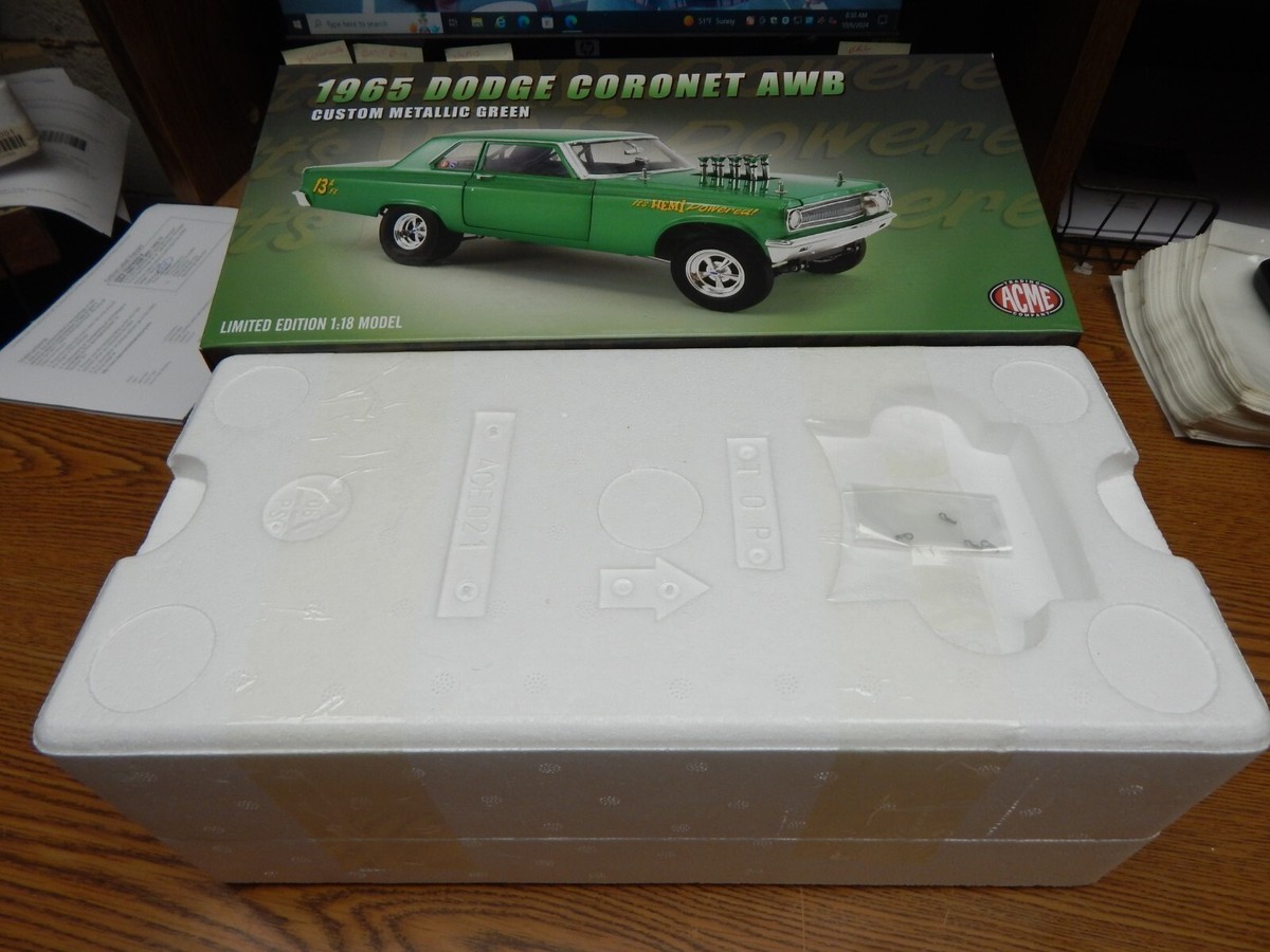 450台限定 1/18 ACME ダッジ ダート AWB 1965 Limited edition of 450 units ACME 1/18 Dodge Dart AWB 1965