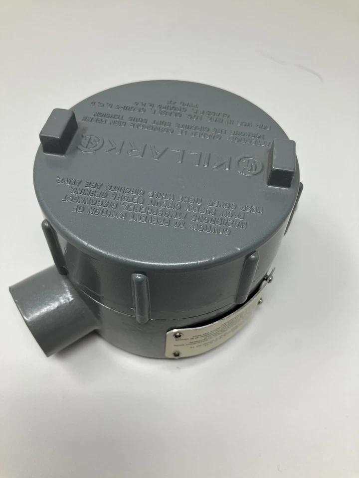 Lote de 14 Killark GECCT-2 Cuerpo de Salida 3/4" Aluminio con Placa Ambyint Ambysense Foto 2 de 4