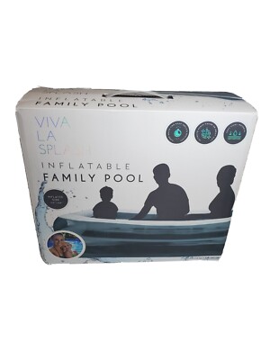 Viva La Splash Inflatable Family Pool. Brand new In Box. 103''x69''