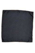 Paul Smith Mainline Signature Striped Edge Silk Pocket Square Mens Brand New