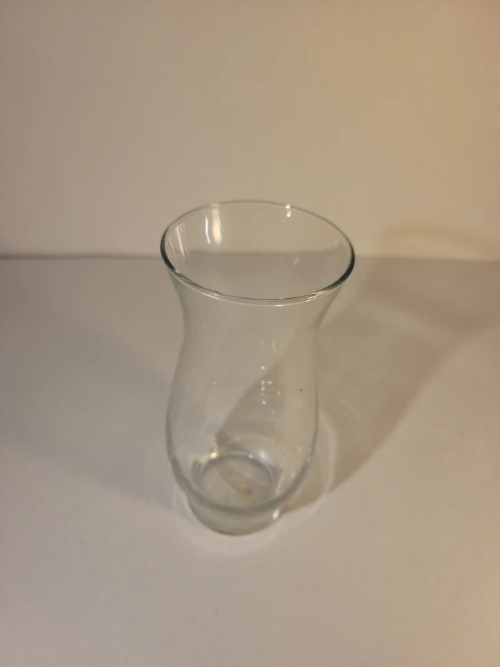 8-дюймовая прозрачная стеклянная цилиндрическая цветочная ваза  - Изображение 3 из 4