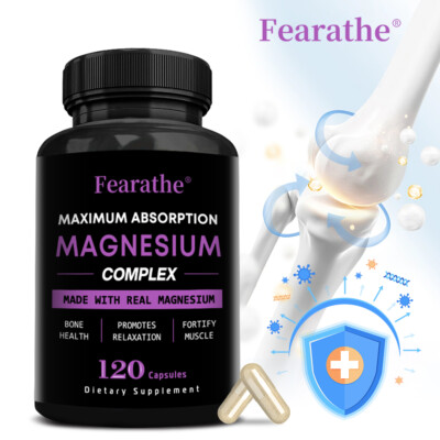 Magnesium Complex Capsules,Supports Bone Density,Maintain Bone And Muscle Health