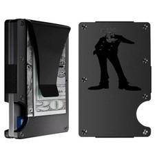 Custom SANJI ONE PIECE Laser Engraved Wallet - Pick A Wallet Color