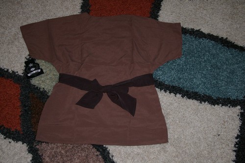 Dickies Black Label Soft Mock Wrap Scrub Top W/ Ribbon Tie & Pockets Size M - Picture 13 of 39