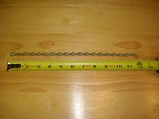 Paolo Soleri 12" Patina Chain (#16) to hang Fin from Bronze or Ceramic Wind Bell