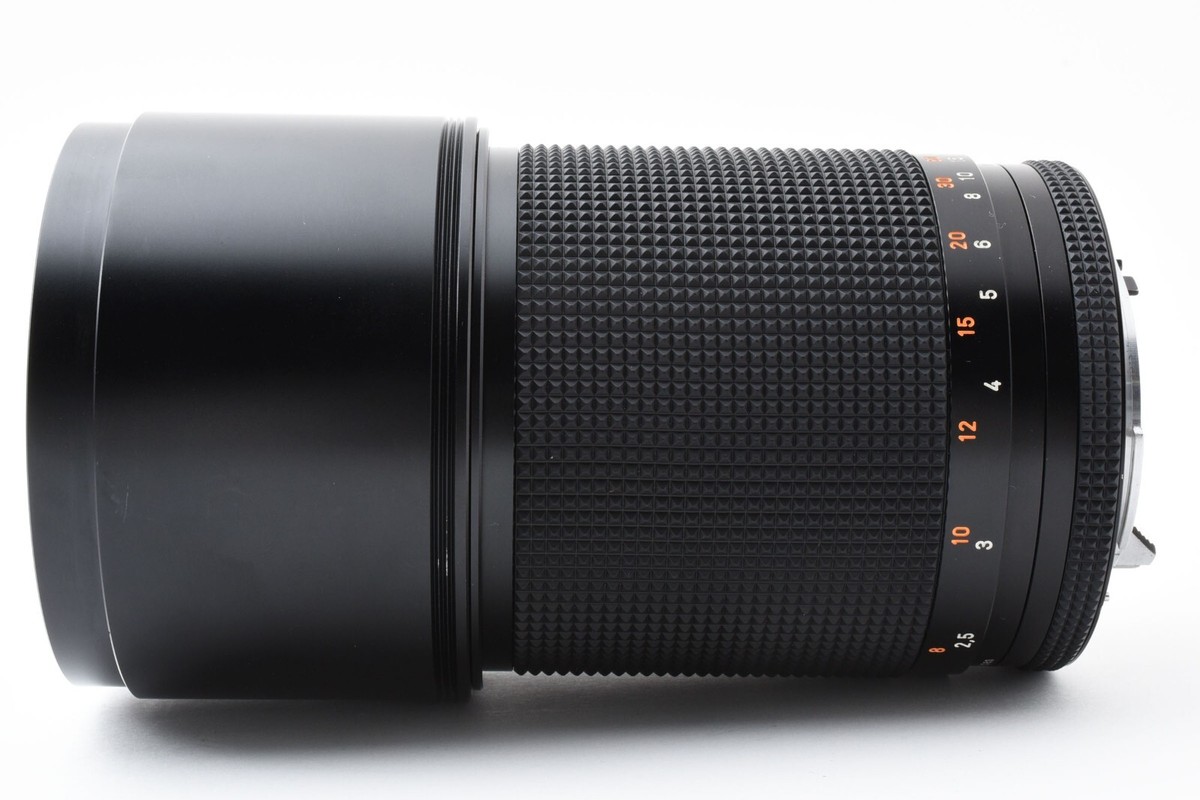 フィルムカメラ CONTAX Carl Zeiss Sonnar 180mm F2.8 MMJ MINT] CONTAX Carl Zeiss Sonnar 180mm f2.8 T* MMJ Lens C/Y w