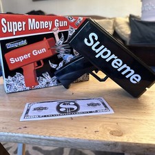 Money Guns Shooter Super Money Gun Make it Rain Toy Gun Black