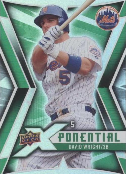 2009 Upper Deck X - Xponential 5 David Wright #X5-DW for sale online | eBay