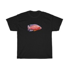 Dragon Blood Peacock African Cichlid - Aquarium Fish T-shirt