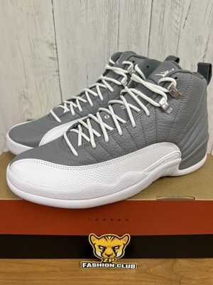 grey jordan 12 mens