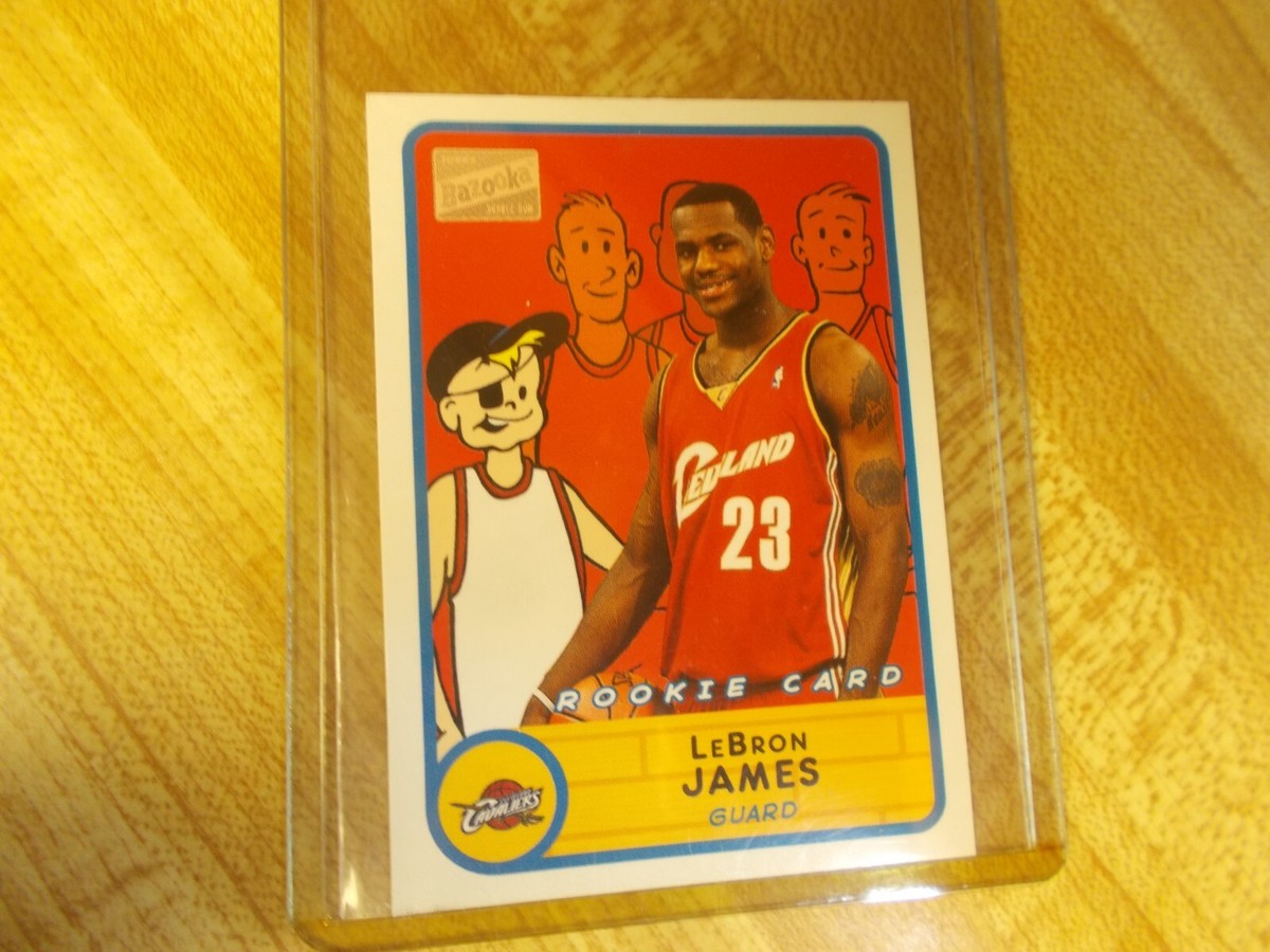 03-04 Bazooka レブロン・ジェームズ 276 2003-04 Lebron James Topps Bazooka #276 SGC 8.5 Rookie