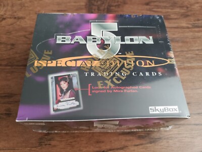 1997 SKYBOX BABYLON 5 SPECIAL EDITION FACTORY SEALED BOX TRADING CARDS