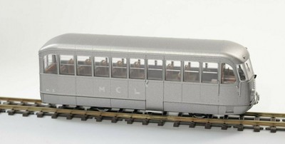 III OS.KAR E1001 automotrice M3 EMMINA livrea alluminio M C L 1//87 ep