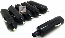 (Qty-6) 12v Male Car Cigarette Lighter Socket Plug Connector New 
