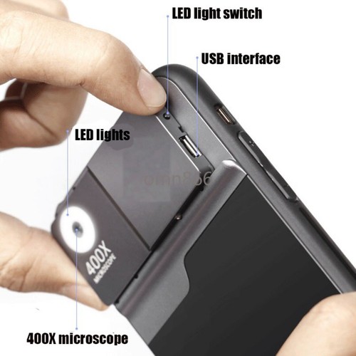 Microscope Phone Lens Kits For IPhone 11 12 13 Pro Max MINI Transmits Light 400X - 第 84/109 張圖片