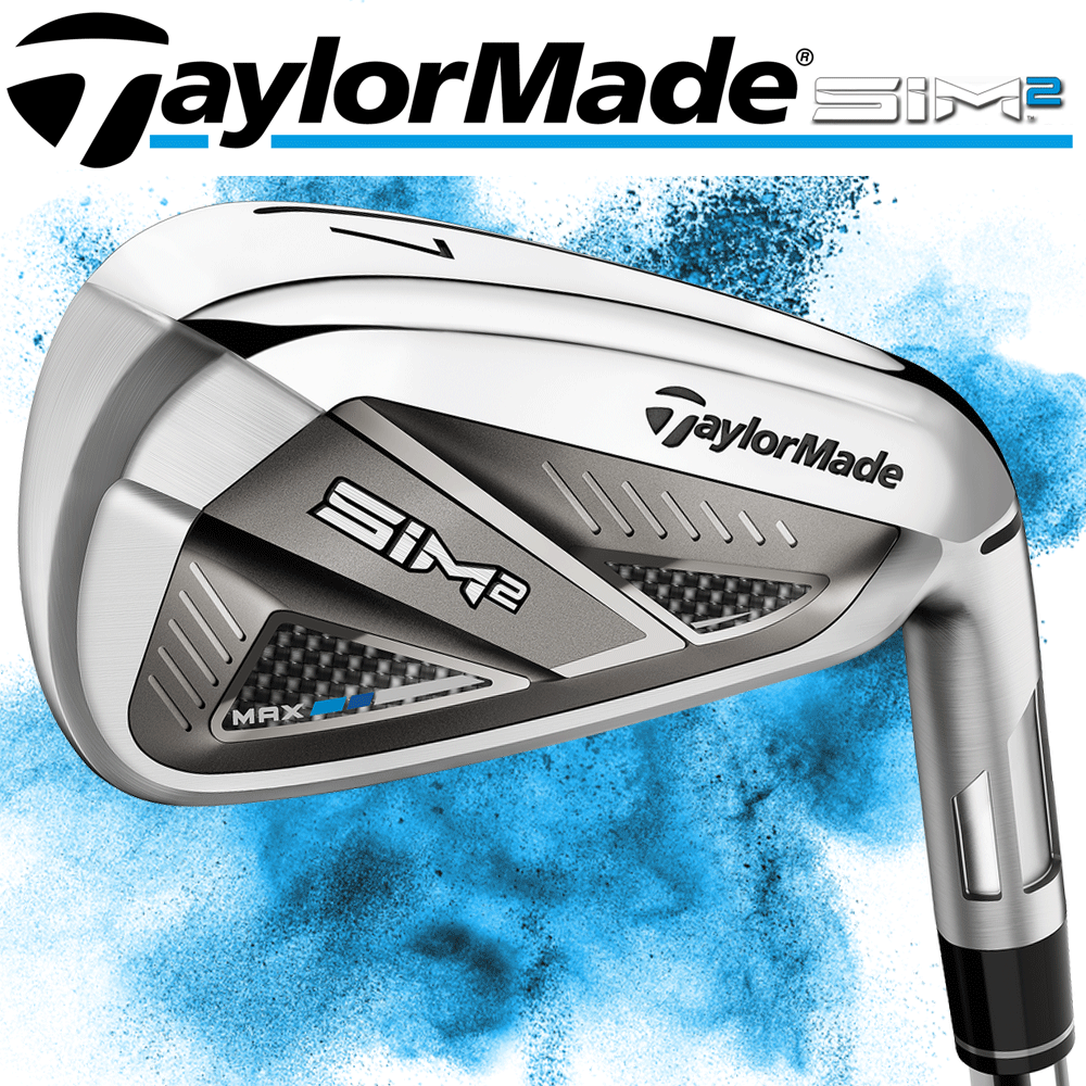 TAYLORMADE SIM2 MAX IRONS 5PW +REGULAR KBS MAX STEEL SHAFTS +FREE NEXT DAY P&P eBay