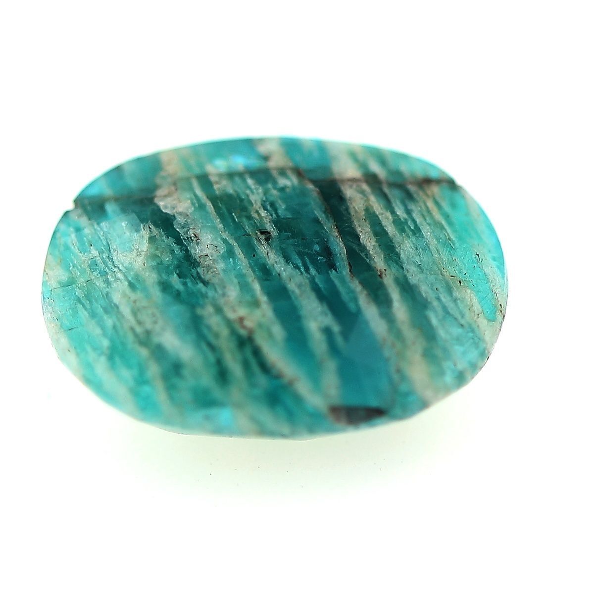 Amazonite de Madagascar 3.15 cts, pierre naturelle lithothérapie et minéraux
