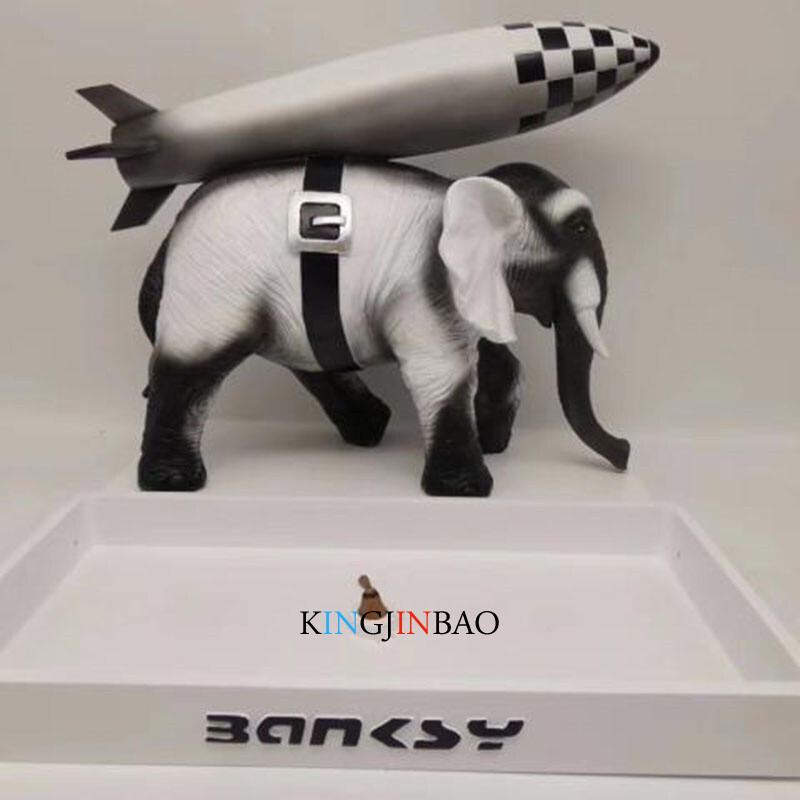 MEDICOM TOY - 新品未使用 BANKSY Elephant with Bomb sync. Medicom x SYNC Banksy ~ Elephant with Bomb White Version | eBay