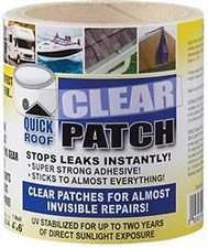 American Motorhome RV Quick Roof Clear patch Repair Tape , 4" x 6ft  qrcp46 