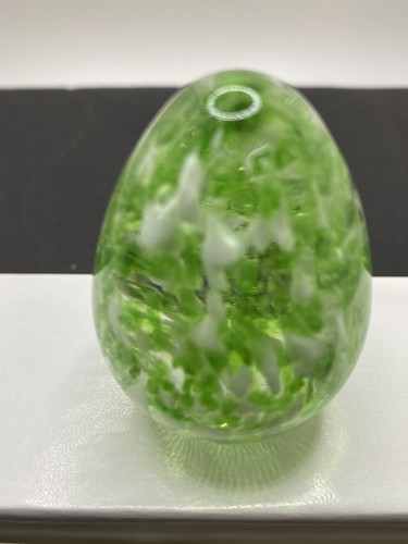 Easter Eggs Four Hand Blown Glass Colorful - Picture 8 of 10