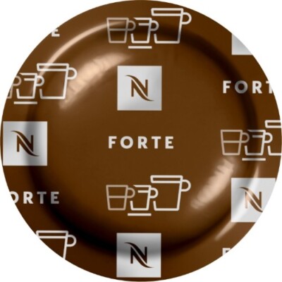 Box of 50 Nespresso Professional Forte Coffee Pod Singles Loose BB 05/31/2026
