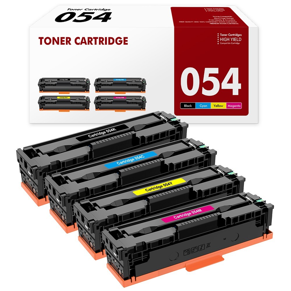 4 Pack For Canon Ink Cartridge 054 Color Image CLASS LBP622Cdw