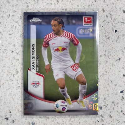 2023-24 Topps Chrome Bundesliga - FoilRefractor #56 Xavi Simons 15/60 
