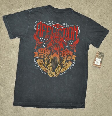Men's Affliction American Customs T-Shirt Small NWT