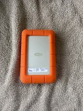LaCie Rugged 1TB USB-C and USB 3.0 Portable External Hard Drive Used 163