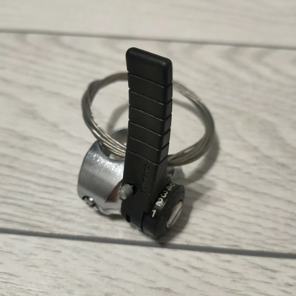 Vintage Shimano Light Action SL-S421 Bicycle Shifter Lever 6 Speed Clamp On NOS - Image 2 of 4