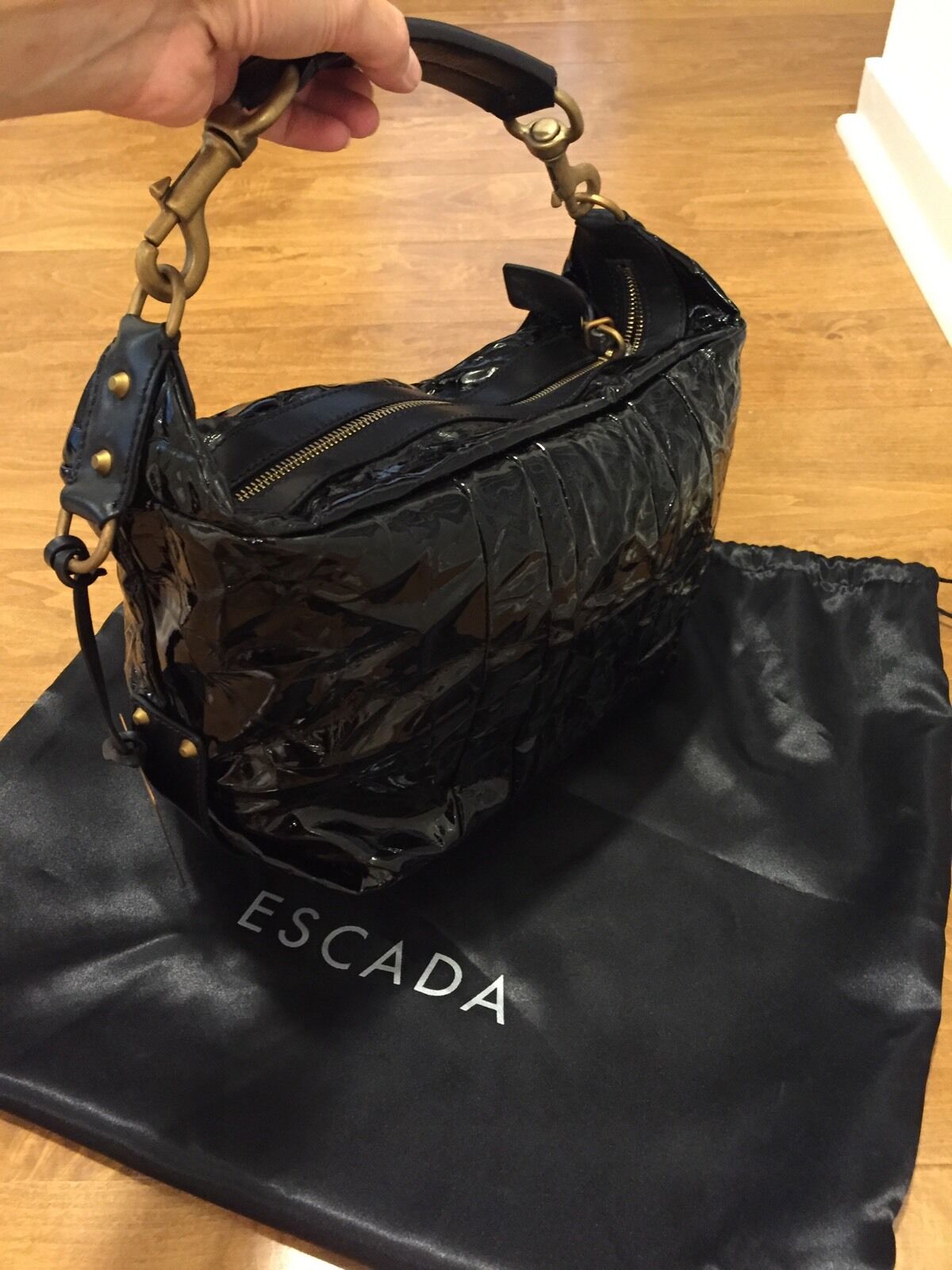 ESCADA エスカーダ ハラコ クラッチバッグ-