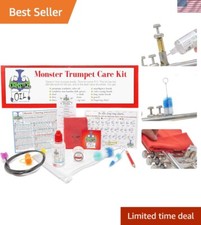 Veteran-Owned Trumpet Care Kit: Slide Grease, Brushes  More Included