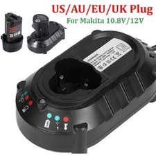 For Makita Li-ion Battery Charger 10.8V-12V BL1013 BL1014 DC10WB BL7010F DC10WA