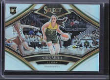 2024 Panini Select WNBA #17 Nika Muhl Snapshots Silver Prizms RG22