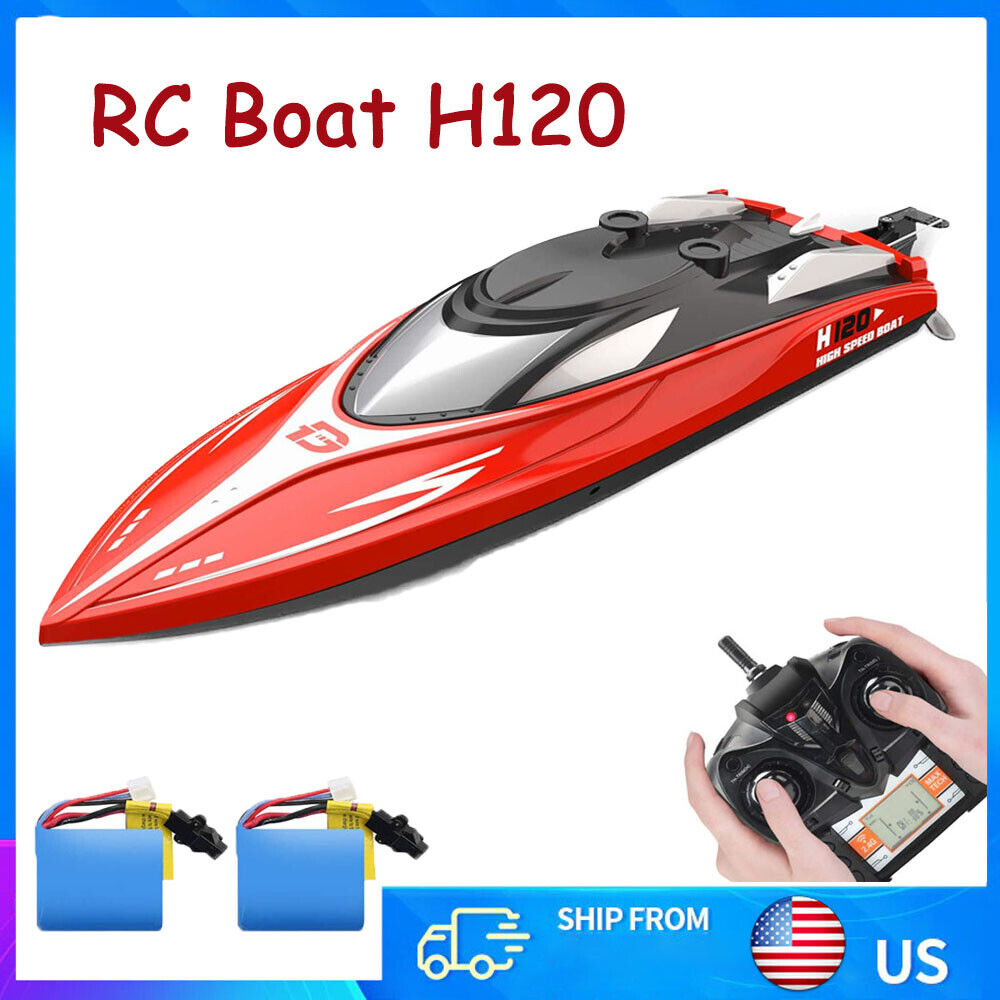RC Boat H120 Remote Control Boats 2 Max 80% OFF Popular shop is the lowest price challenge 20+ Racing GHz 2.4 mph