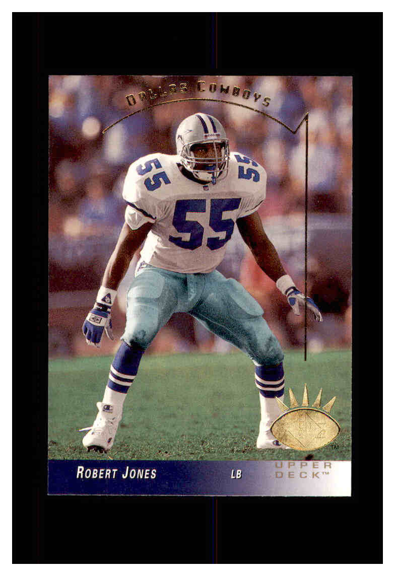 DALLAS COWBOYS FOOTBALL CARD 1993 UPPER DECKSP #67 ROBERT JONES