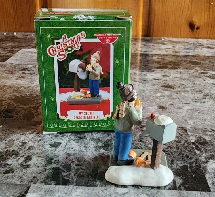 Department 56 A Christmas Story Village My Secret Decoder Arrived! eBay