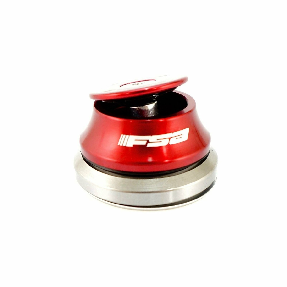 FSA NO.42 ACB-A Integrated Headset Orbit C-40 1-1/8Inches To 1.5Inches Tapered, Red, XTE1633