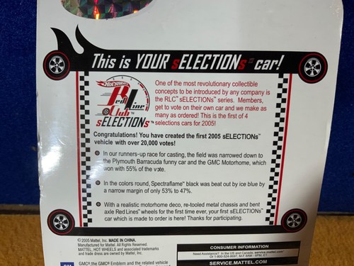 L9-41 HOT WHEELS RED LINE CLUB - GMC MOTOR HOME - 2004 SELECTION SERIES - NIB - Bild 8 von 10